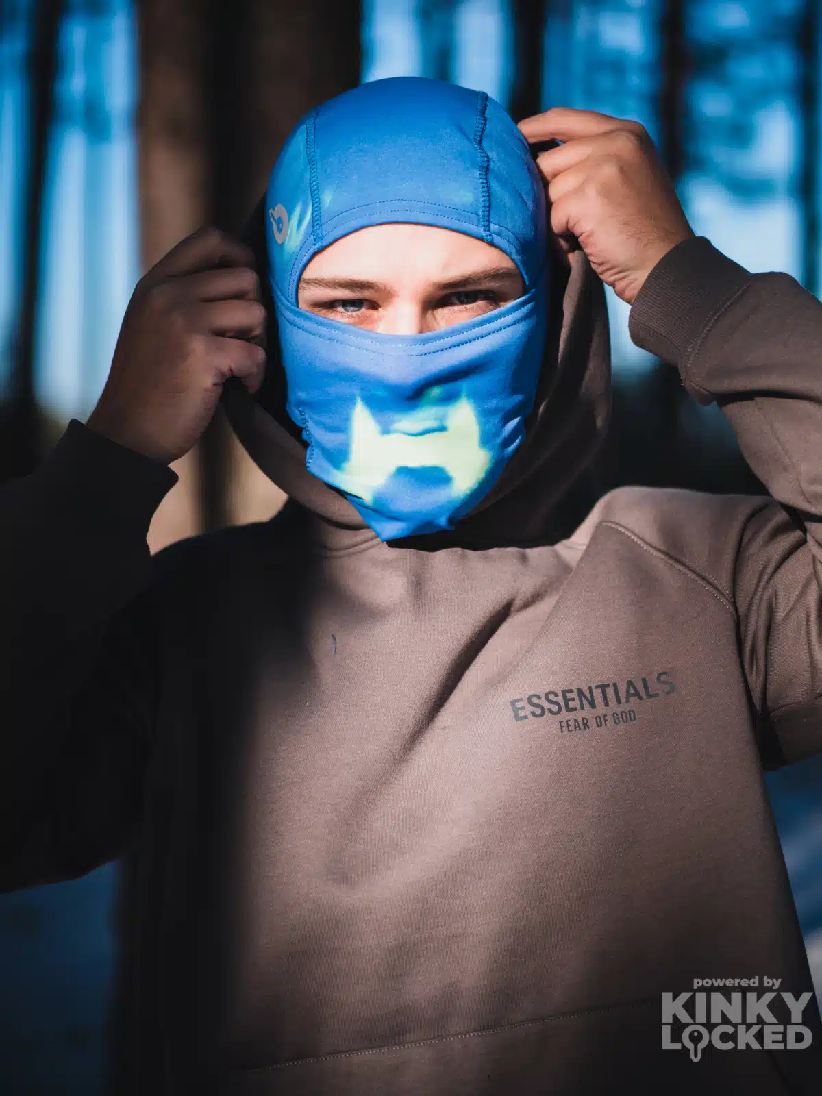 BALACLAVA KINKYLOCKED 3336 KINKY LOCKED - FETISH GEAR FOR EVERYONE