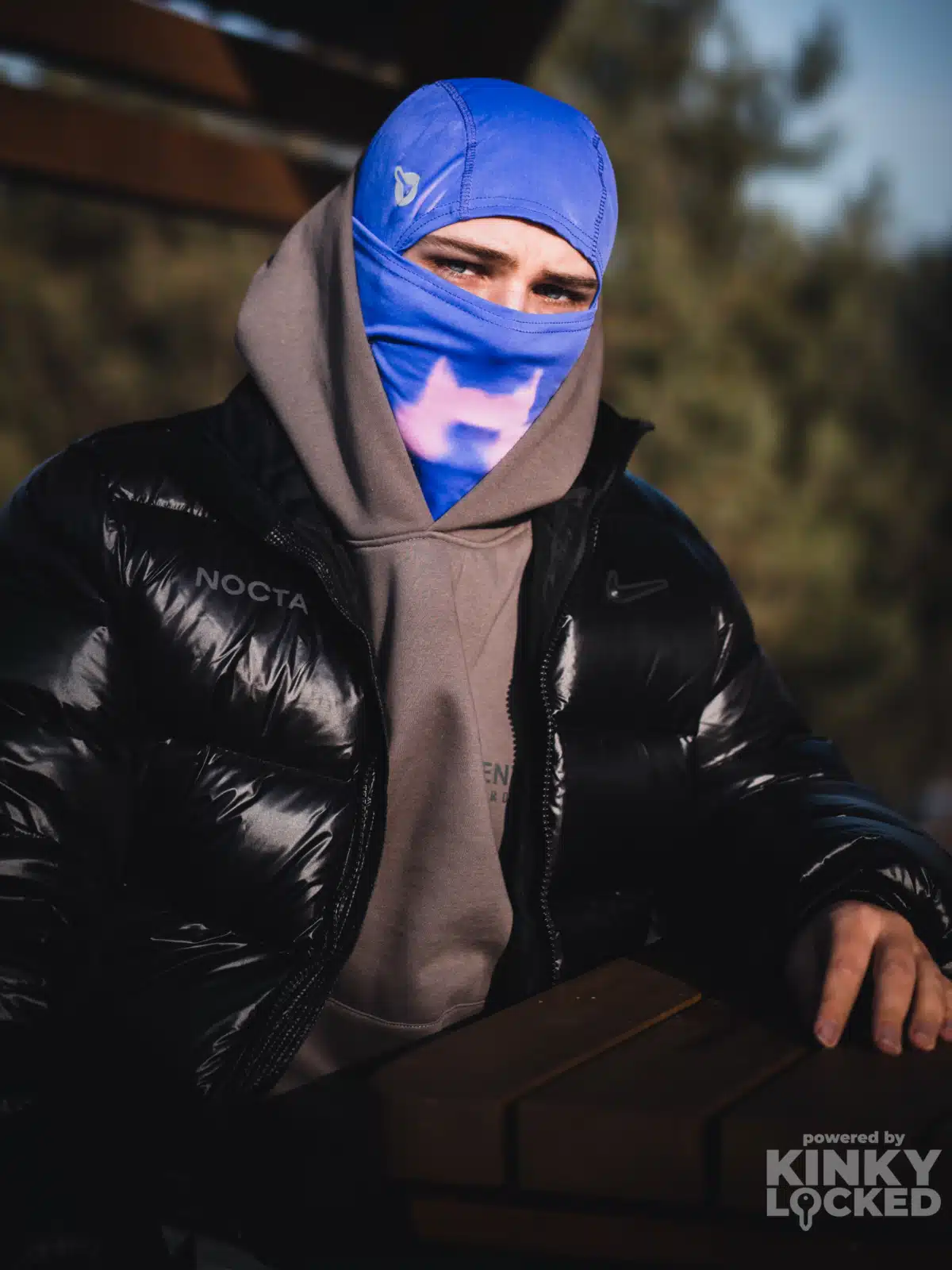 BALACLAVA KINKYLOCKED 3409 KINKY LOCKED - FETISH GEAR FOR EVERYONE