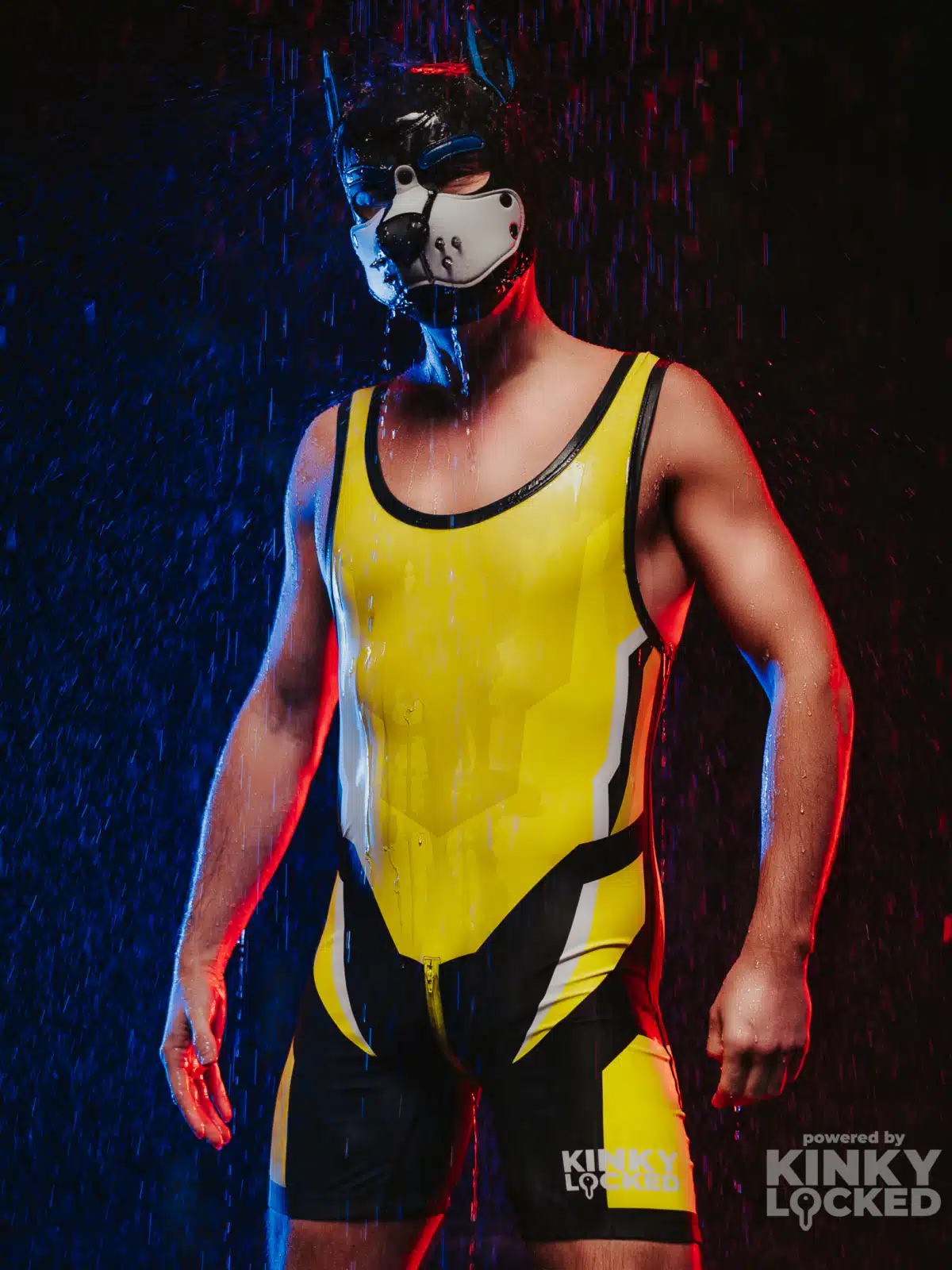 WRESTLING SINGLET KINKY LOCKED 67 KINKY LOCKED - FETISH GEAR FOR EVERYONE