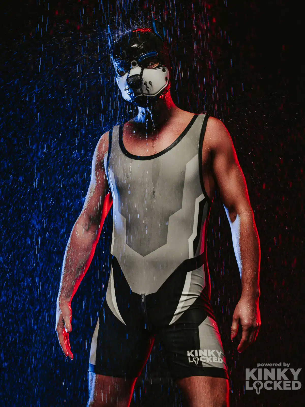 WRESTLING SINGLET KINKY LOCKED 92 KINKY LOCKED - FETISH GEAR FOR EVERYONE