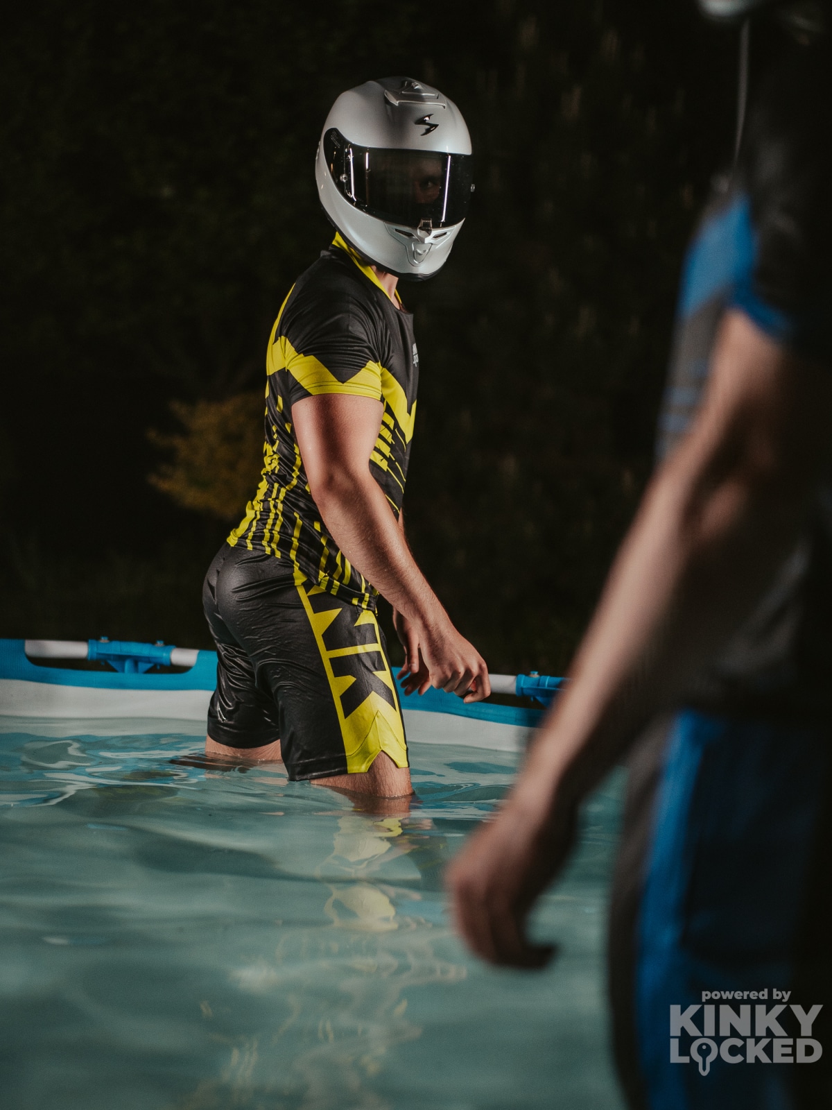 VORTEX KINKY FOOTBALL SET – NEON YELLOW/BLACK EDITION + FREE SOCKS 10 vortex blueyellow 21 z 22 KINKY LOCKED - FETISH GEAR FOR EVERYONE