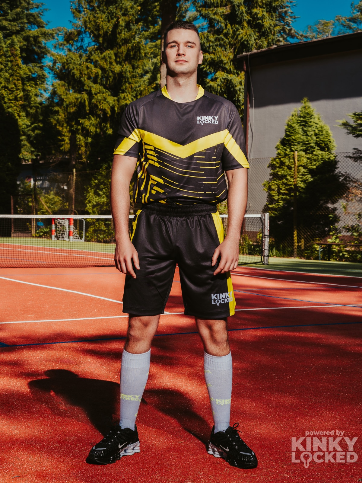 VORTEX KINKY FOOTBALL SET – NEON YELLOW/BLACK EDITION + FREE SOCKS 6 vortex blueyellow 4 z 22 KINKY LOCKED - FETISH GEAR FOR EVERYONE