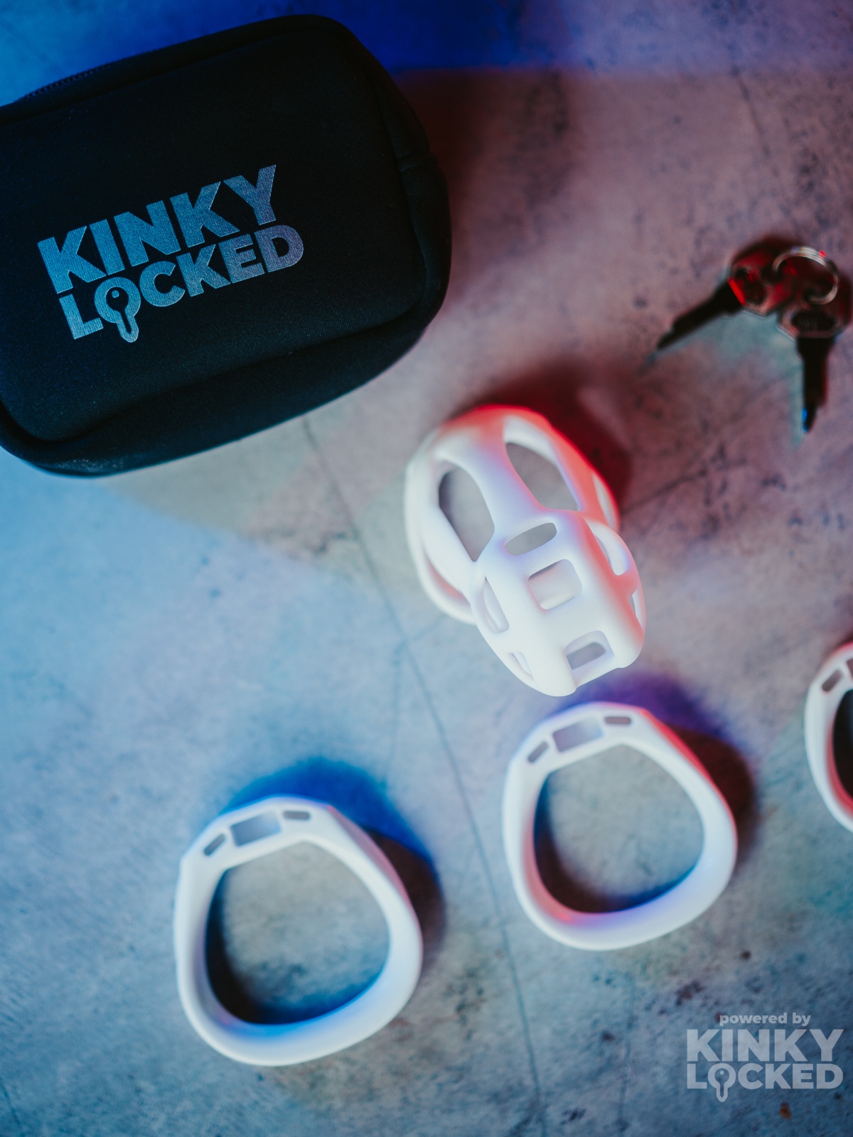 CHASTITY WHITE KINKY LOCKED - BIG V2 3 newchastitycage 11 z 12 KINKY LOCKED - FETISH GEAR FOR EVERYONE