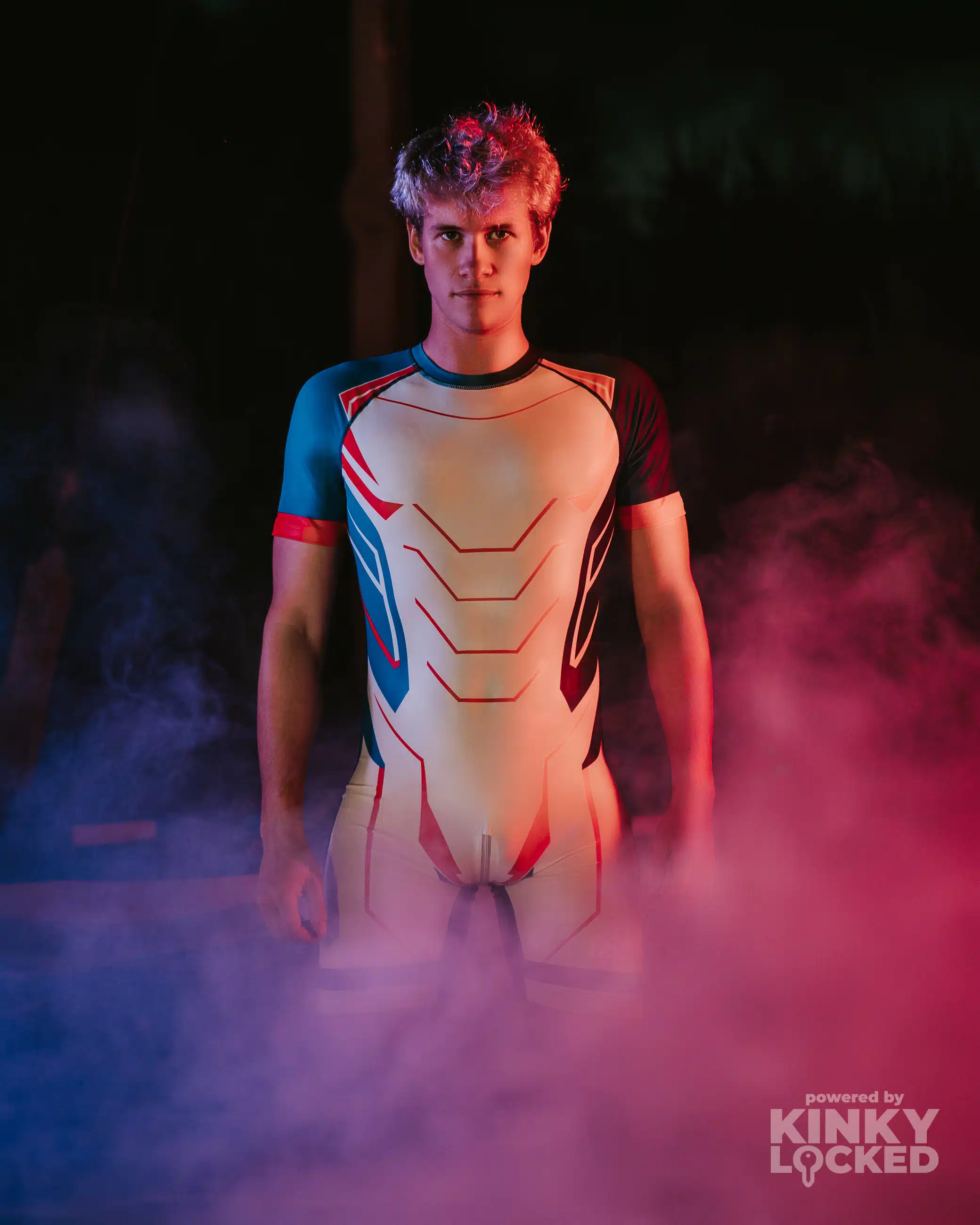 KINKY LOCKED Fusion White Surfsuit