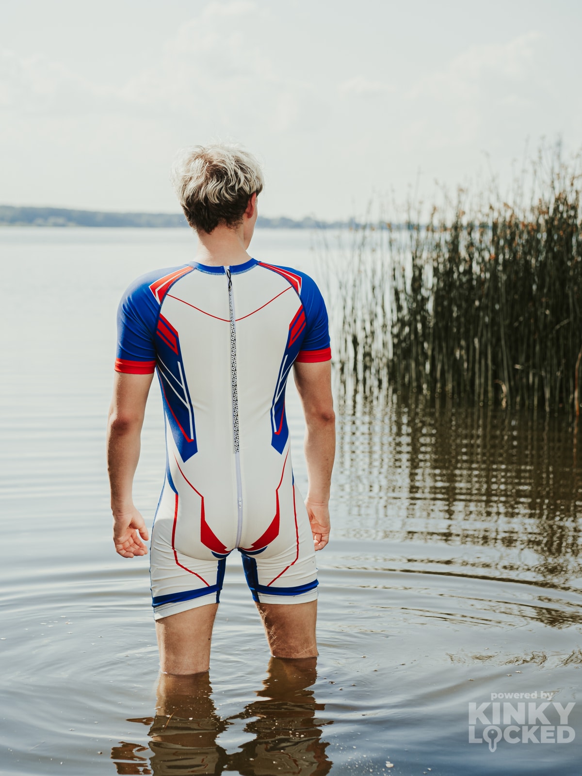 SURFSUIT SPANDEX KINKY LOCKED - FUSION WHITE ZIPPER 15 surfsuitgotowe 50 z 79 KINKY LOCKED - FETISH GEAR FOR EVERYONE