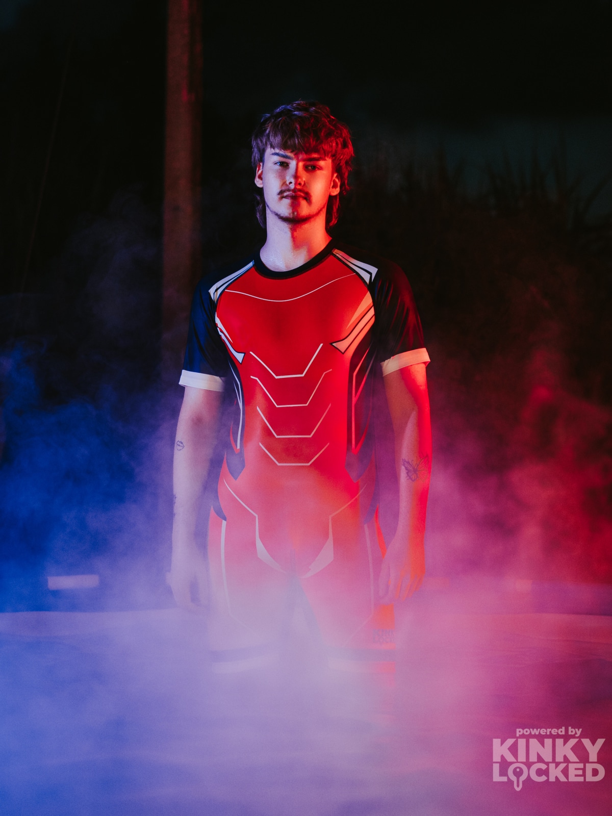 SURFSUIT SPANDEX KINKY LOCKED - BOLD RED ZIPPER 13 surfsuitgotowe 69 z 79 KINKY LOCKED - FETISH GEAR FOR EVERYONE